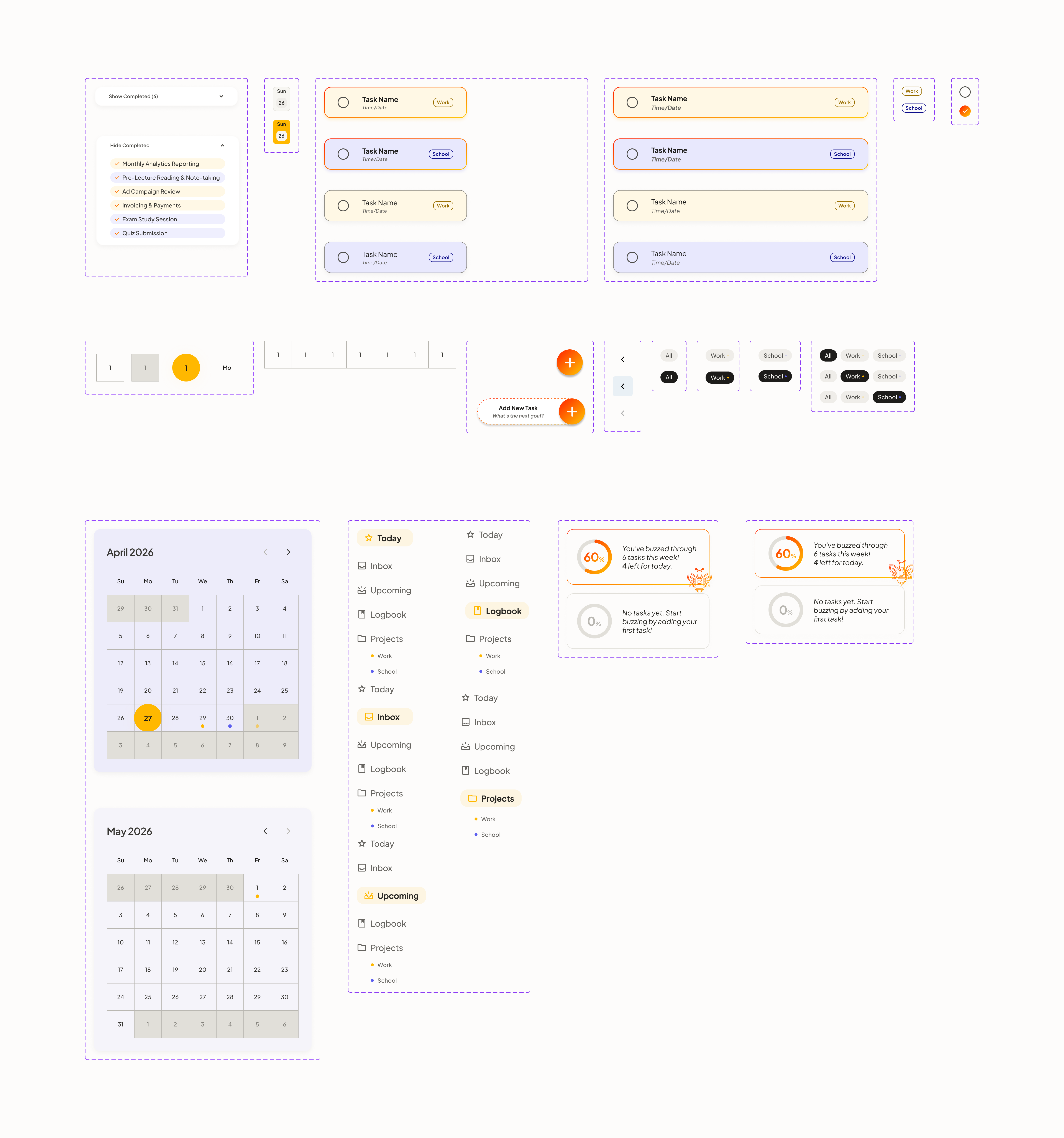 Busybee component library